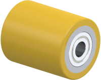 BLICKLE - Galet de transpalettes Ø 82mm bandage polyuréthane PU 920kg - HTH 82x100/20-100K