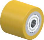 BLICKLE - Galet de transpalettes Ø 85mm bandage polyuréthane PU 720kg - HTH 85x75/20-75K
