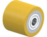 BLICKLE - Galet de transpalettes Ø 85mm bandage polyuréthane PU 720kg - HTH 85x75/20-75K
