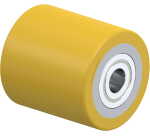 BLICKLE - Galet de transpalettes Ø 85mm bandage polyuréthane PU 850kg - HTH 85x90/20-90K