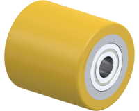 BLICKLE - Galet de transpalettes Ø 85mm bandage polyuréthane PU 850kg - HTH 85x90/20-90K