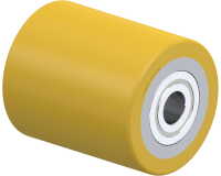 BLICKLE - Galet de transpalettes Ø 85mm bandage polyuréthane PU 960kg - HTH 85x100/20-100K