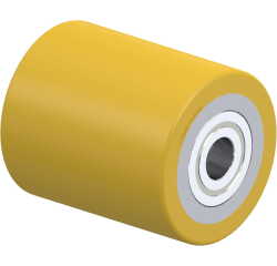 BLICKLE - Galet de transpalettes Ø 85mm bandage polyuréthane PU 960kg - HTH 85x100/20-100K