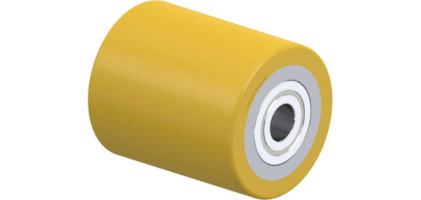 BLICKLE - Galet de transpalettes Ø 85mm bandage polyuréthane PU 960kg - HTH 85x100/20-100K