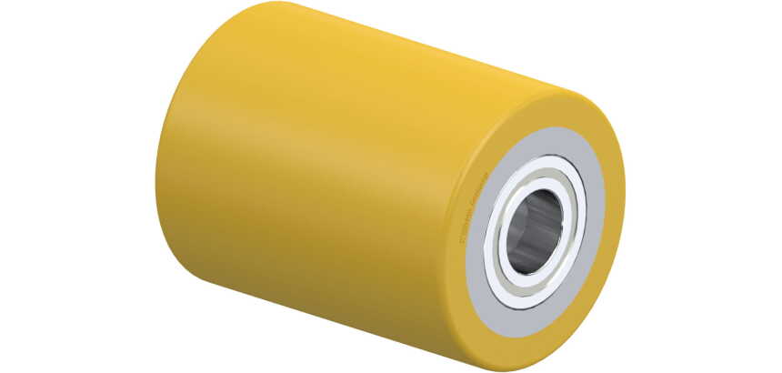 BLICKLE - Galet de transpalettes Ø 85mm bandage polyuréthane PU 1 060kg - HTH 85x110/25-110K