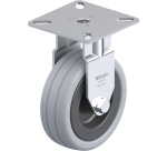 BLICKLE - Roulette fixe Ø 75mm bandage caoutchouc SBR 60kg - BPA-VPA 75G