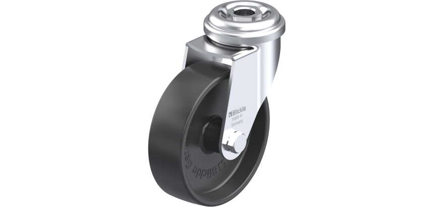 BLICKLE - Roulette pivotante Ø 75mm bandage polyamide PA 6.6 75kg - LRA-POA 75G