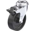 BLICKLE - Roulette pivotante à frein Ø 75mm bandage polyamide PA 6.6 75kg - LRA-POA 75G-FI