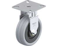 BLICKLE - Roulette fixe Ø 75mm bandage caoutchouc SBR 60kg - BPA-VPA 75K