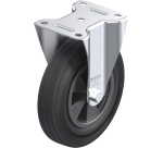 BLICKLE - Roulette fixe Ø 200mm bandage caoutchouc SBR 205kg - B-VPP 200G