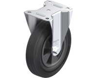 BLICKLE - Roulette fixe Ø 200mm bandage caoutchouc SBR 205kg - B-VPP 200G