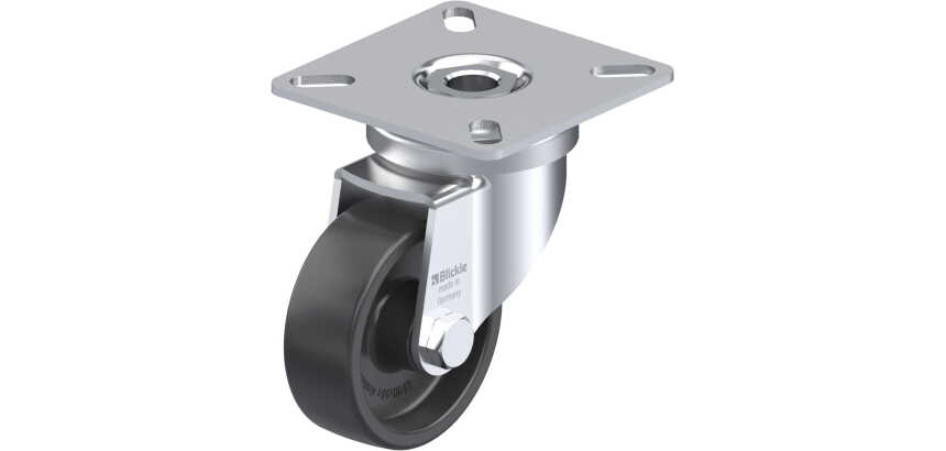 BLICKLE - Roulette pivotante Ø 50mm bandage polyamide PA 6.6 75kg - LPA-POA 50G