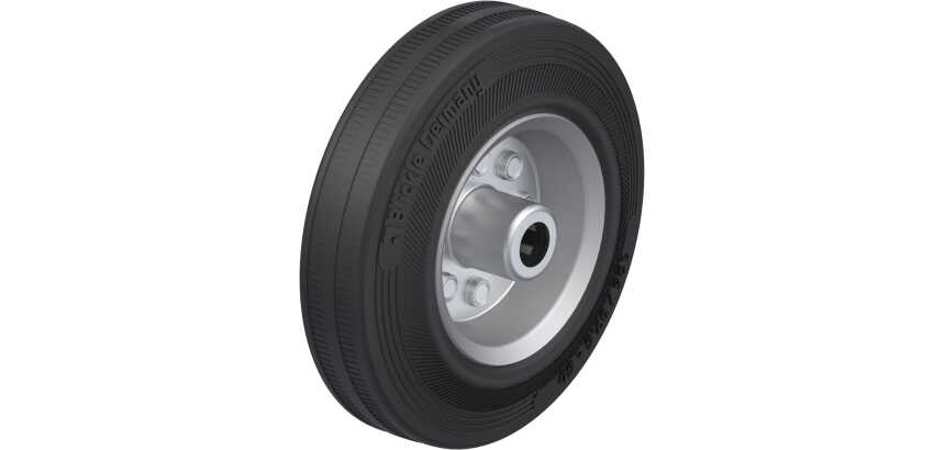 BLICKLE - Roue Ø 125mm bandage caoutchouc SBR 100kg - VE 125/12R