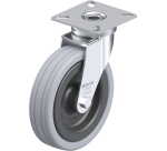 BLICKLE - Roulette pivotante Ø 100mm bandage caoutchouc SBR 70kg - LPA-VPA 100G