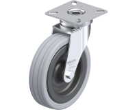 BLICKLE - Roulette pivotante Ø 100mm bandage caoutchouc SBR 70kg - LPA-VPA 100G