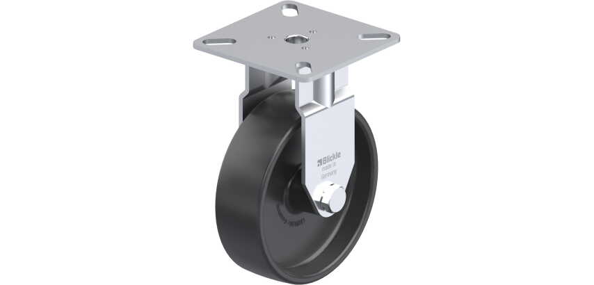 BLICKLE - Roulette fixe Ø 75mm bandage polyamide PA 6.6 75kg - BPA-POA 75G