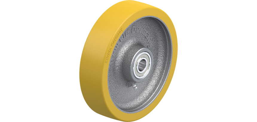 BLICKLE - Roue Ø 200mm bandage polyuréthane PU 1 000kg - GTH 200/20K