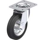 BLICKLE - Roulette pivotante Ø 160mm bandage caoutchouc SBR 135kg - LE-VE 160R