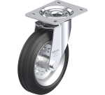 BLICKLE - Roulette pivotante Ø 180mm bandage caoutchouc SBR 170kg - LE-VE 180R