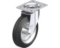 BLICKLE - Roulette pivotante Ø 180mm bandage caoutchouc SBR 170kg - LE-VE 180R