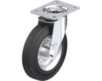 BLICKLE - Roulette pivotante Ø 200mm bandage caoutchouc SBR 205kg - LE-VE 200R