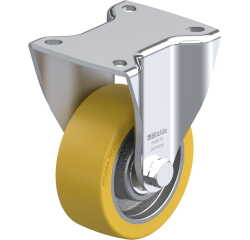 BLICKLE - Roulette fixe Ø 100mm bandage polyuréthane PU 450kg - BH-GTH 100K-1