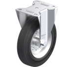 BLICKLE - Roulette fixe Ø 200mm bandage caoutchouc SBR 205kg - B-VE 200R