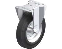 BLICKLE - Roulette fixe Ø 200mm bandage caoutchouc SBR 205kg - B-VE 200R