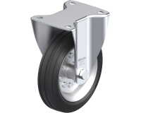 BLICKLE - Roulette fixe Ø 180mm bandage caoutchouc SBR 170kg - B-VE 180R