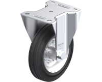 BLICKLE - Roulette fixe Ø 160mm bandage caoutchouc SBR 135kg - B-VE 160R