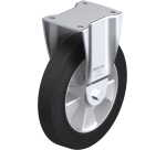 BLICKLE - Roulette fixe Ø 250mm bandage caoutchouc NR 650kg - BH-ALEV 250K
