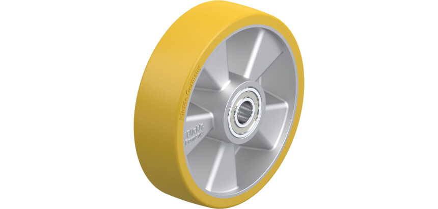 BLICKLE - Roue Ø 180mm bandage polyuréthane PU 700kg - ALTH 180/20K
