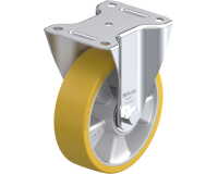 BLICKLE - Roulette fixe Ø 160mm bandage polyuréthane PU 400kg - B-ALTH 160K