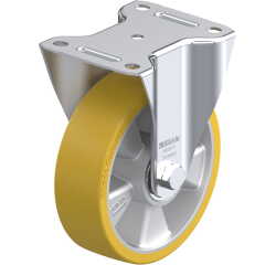 BLICKLE - Roulette fixe Ø 160mm bandage polyuréthane PU 400kg - B-ALTH 160K