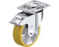 BLICKLE - Roulette pivotante à frein Ø 160mm bandage polyuréthane PU 400kg - L-ALTH 160K-FI