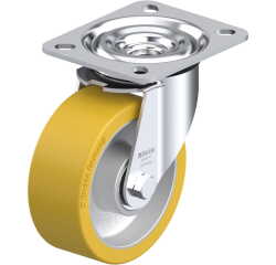 BLICKLE - Roulette pivotante Ø 100mm bandage polyuréthane PU 250kg - L-ALTH 100K