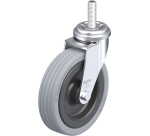 BLICKLE - Roulette pivotante Ø 100mm bandage caoutchouc SBR 70kg - LRA-VPA 100G-GS10