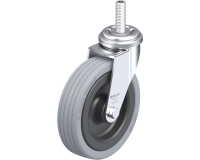 BLICKLE - Roulette pivotante Ø 100mm bandage caoutchouc SBR 70kg - LRA-VPA 100G-GS10