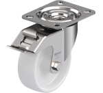 BLICKLE - Roulette pivotante à frein Ø 100mm bandage polyamide PA 6.6 150kg - LEX-PO 100G-FI