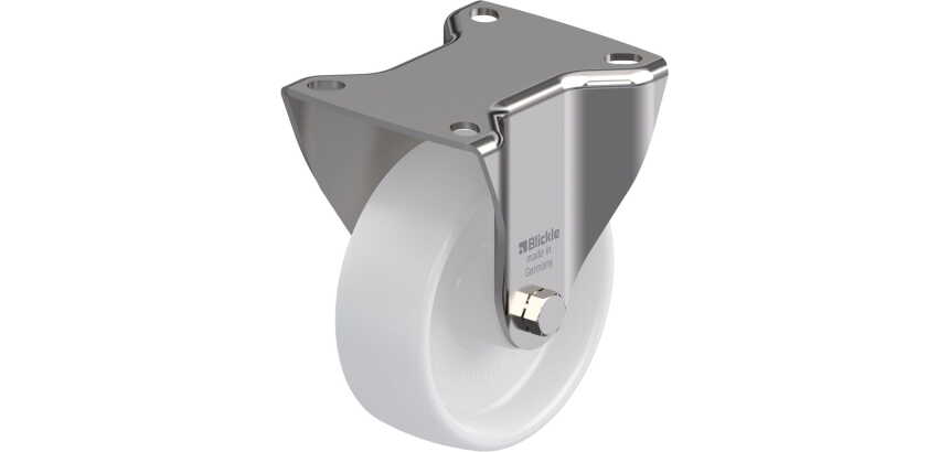 BLICKLE - Roulette fixe Ø 100mm bandage polyamide PA 6.6 250kg - BX-PO 100G