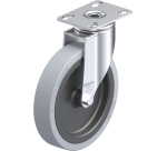 BLICKLE - Roulette pivotante Ø 150mm bandage caoutchouc SBR 110kg - LKPA-VPA 150G