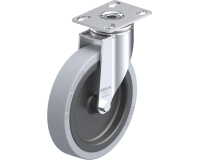 BLICKLE - Roulette pivotante Ø 150mm bandage caoutchouc SBR 110kg - LKPA-VPA 150G