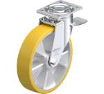 BLICKLE - Roulette pivotante à frein Ø 250mm bandage polyuréthane PU 900kg - LH-ALTH 250K-ST
