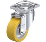 BLICKLE - Roulette pivotante Ø 100mm bandage polyuréthane PU 420kg - LH-ALTH 101K-1