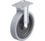 BLICKLE - Roulette fixe Ø 150mm bandage caoutchouc SBR 110kg - BKPA-VPA 150K
