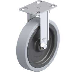 BLICKLE - Roulette fixe Ø 150mm bandage caoutchouc SBR 110kg - BKPA-VPA 150K