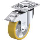 BLICKLE - Roulette pivotante à frein Ø 150mm bandage polyuréthane PU 400kg - L-ALTH 150K-FI
