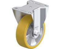BLICKLE - Roulette fixe Ø 150mm bandage polyuréthane PU 400kg - B-ALTH 150K