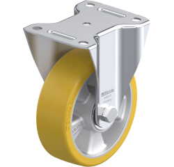 BLICKLE - Roulette fixe Ø 150mm bandage polyuréthane PU 400kg - B-ALTH 150K