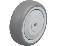 BLICKLE - Roue Ø 75mm bandage caoutchouc TPE 75kg - TPA 75/6KF